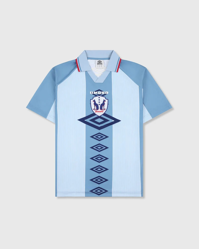 PLEASURES Two Cats Jersey - Blue