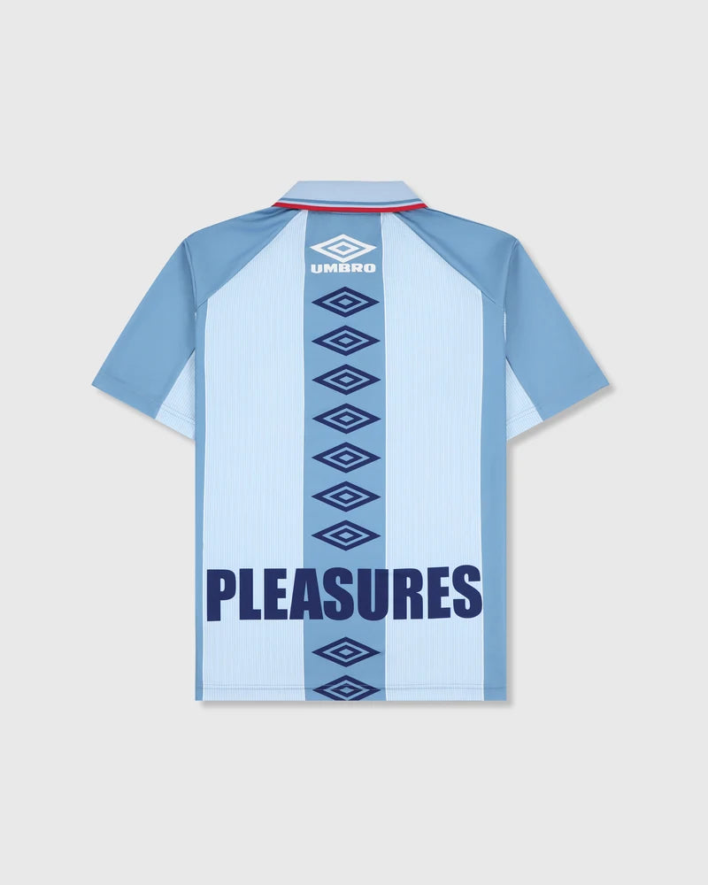PLEASURES Two Cats Jersey - Blue