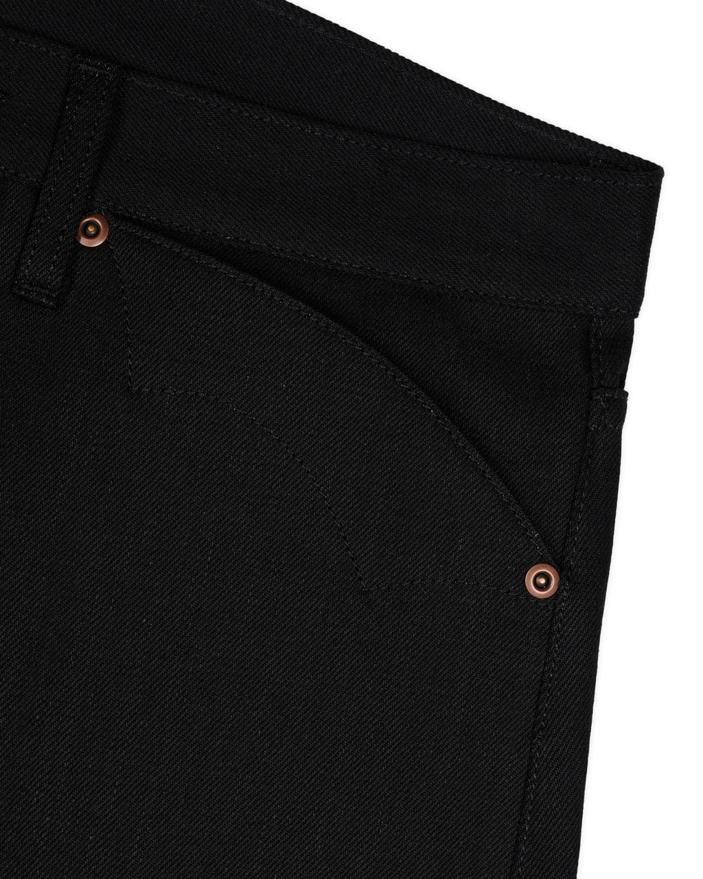 Brain Dead Type 00 13.2oz Selvedge Denim - Solid Black
