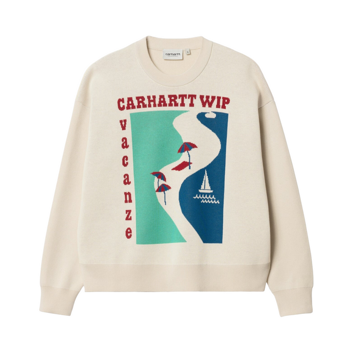 Women's Carhartt WIP Vacanze Sweater - Natural