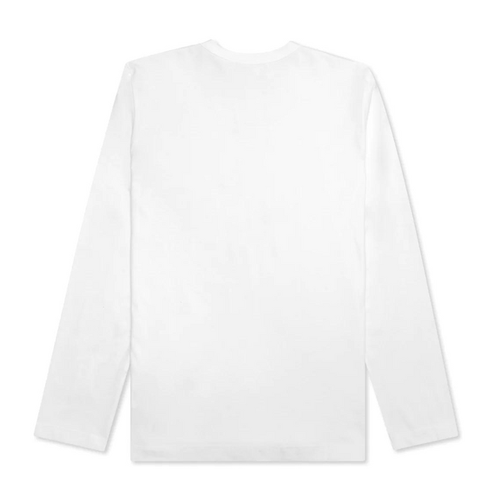 COMME des GARÇONS SHIRT Logo Long Sleeve - White