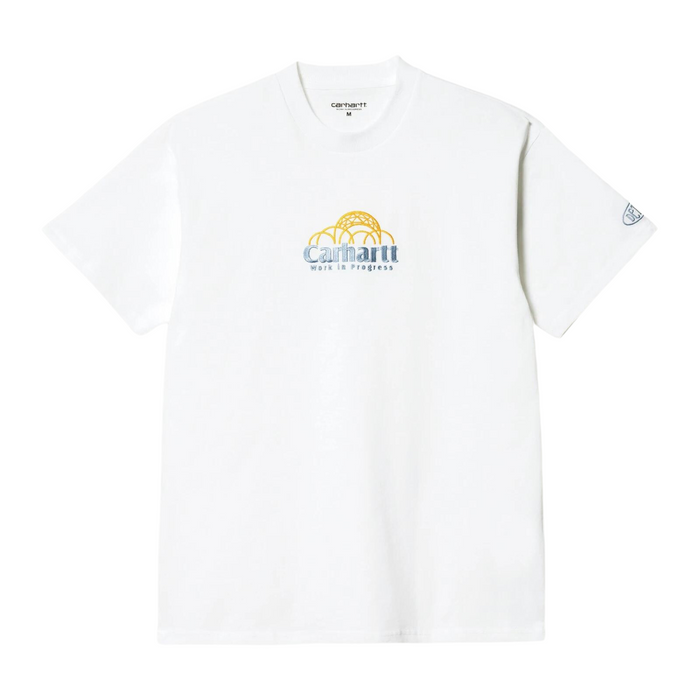 Men's Carhartt WIP Geo Script T-Shirt - White