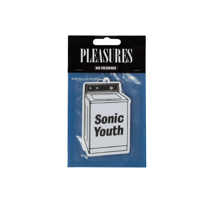 Pleasures x Sonic Youth Washing Machine Air Freshener - White