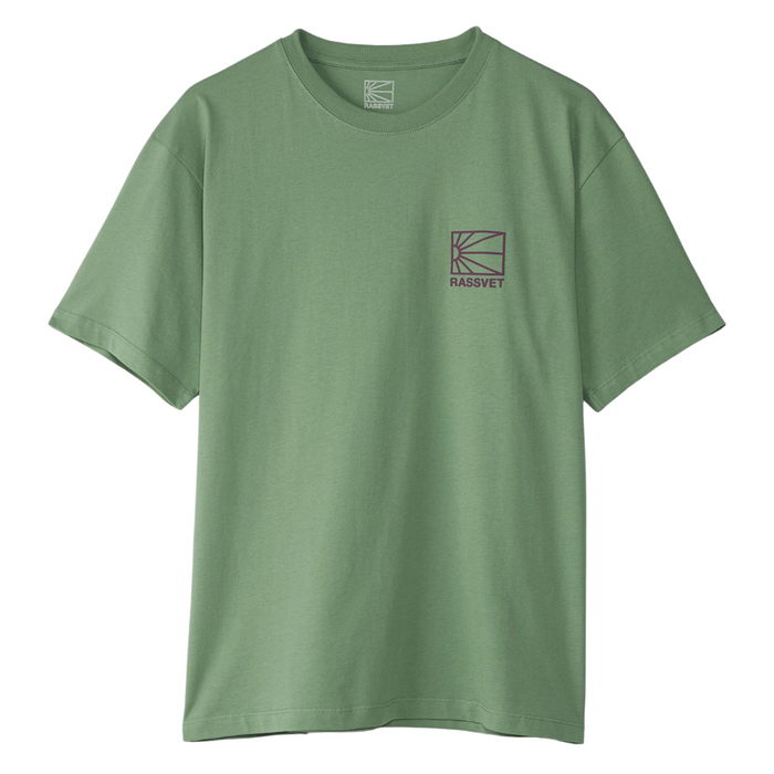 RASSVET Mini Logo Knit T-Shirt - Khaki