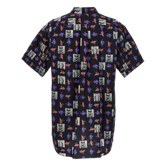 COMME des GARÇONS Shirt 'Andy Warhol' Short Sleeve Button Down - Multi