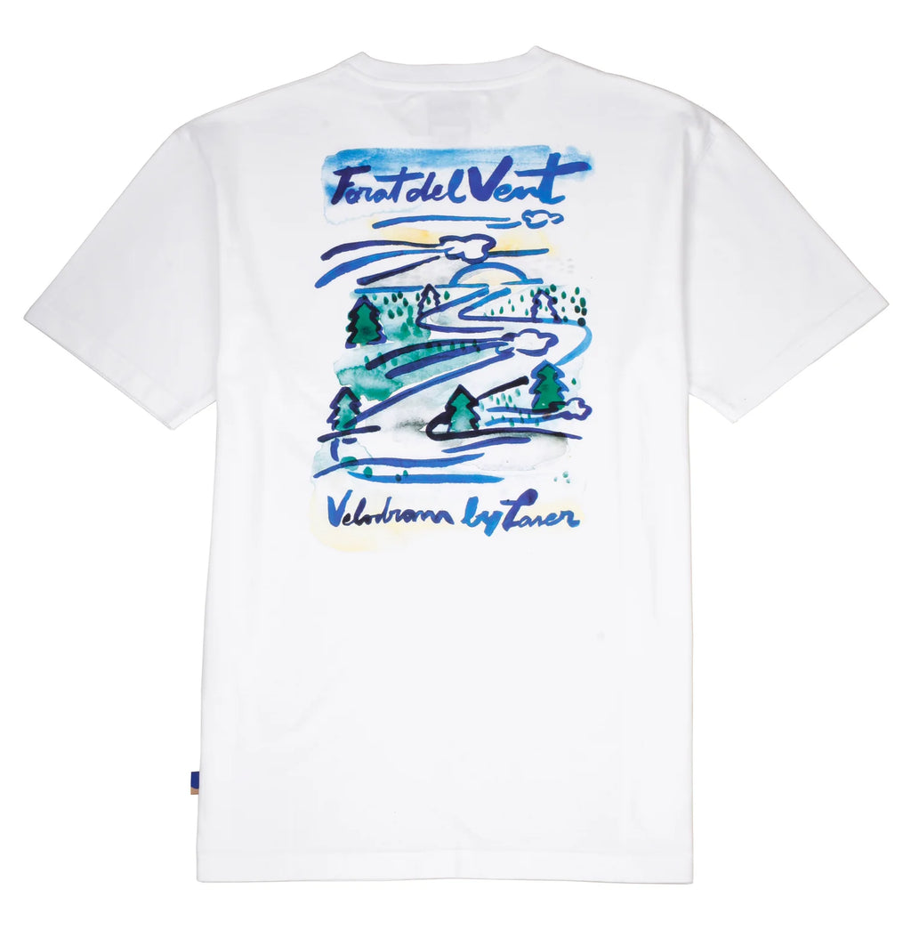 Velodrom By Laser Forat Del Vent T-Shirt - White