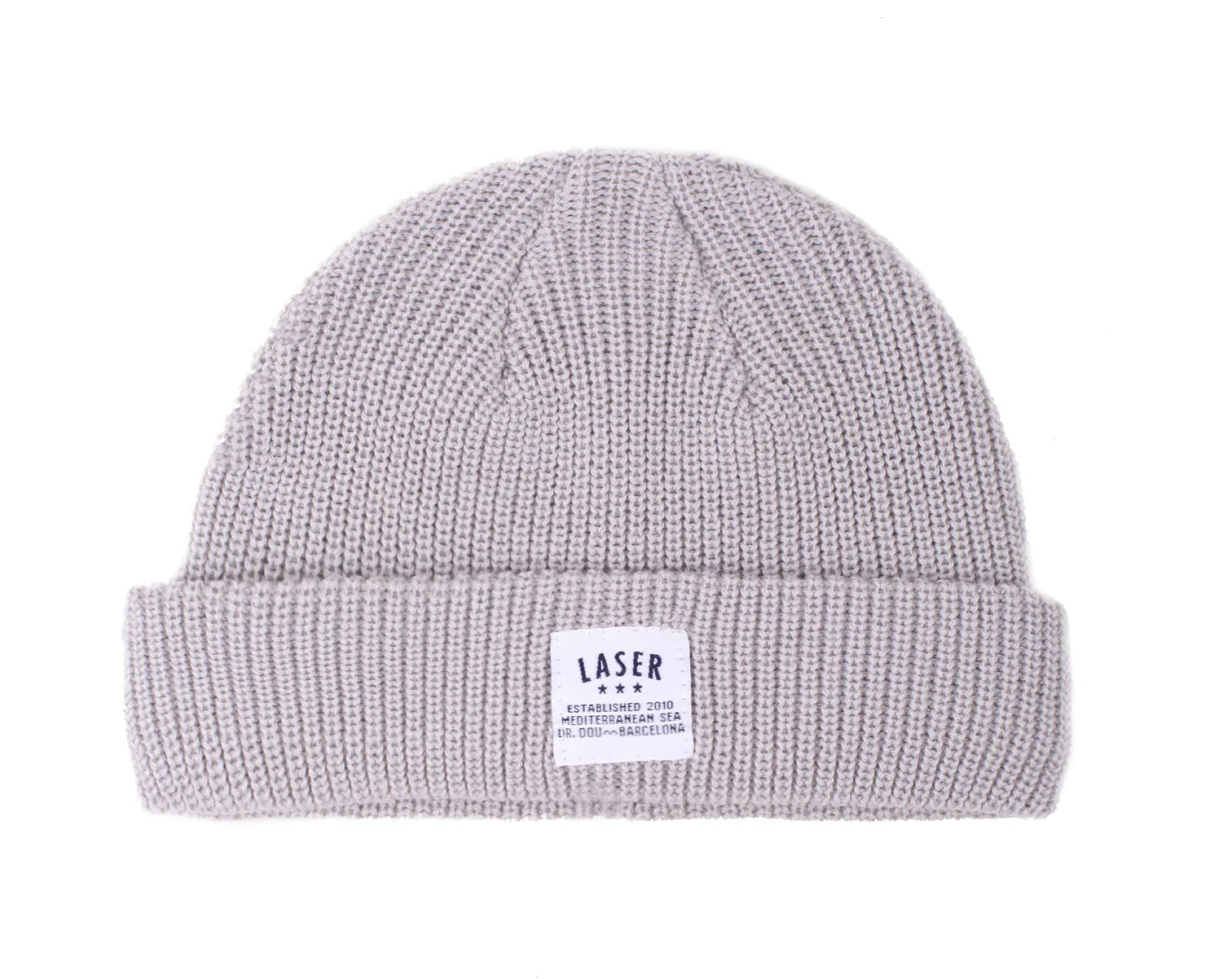 Laser Barcelone Borne Villa Beanie - Ash Grey