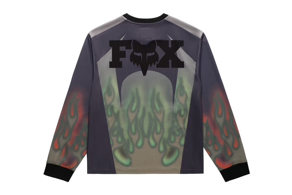FOX LAB Inferno Jersey - Olive Green