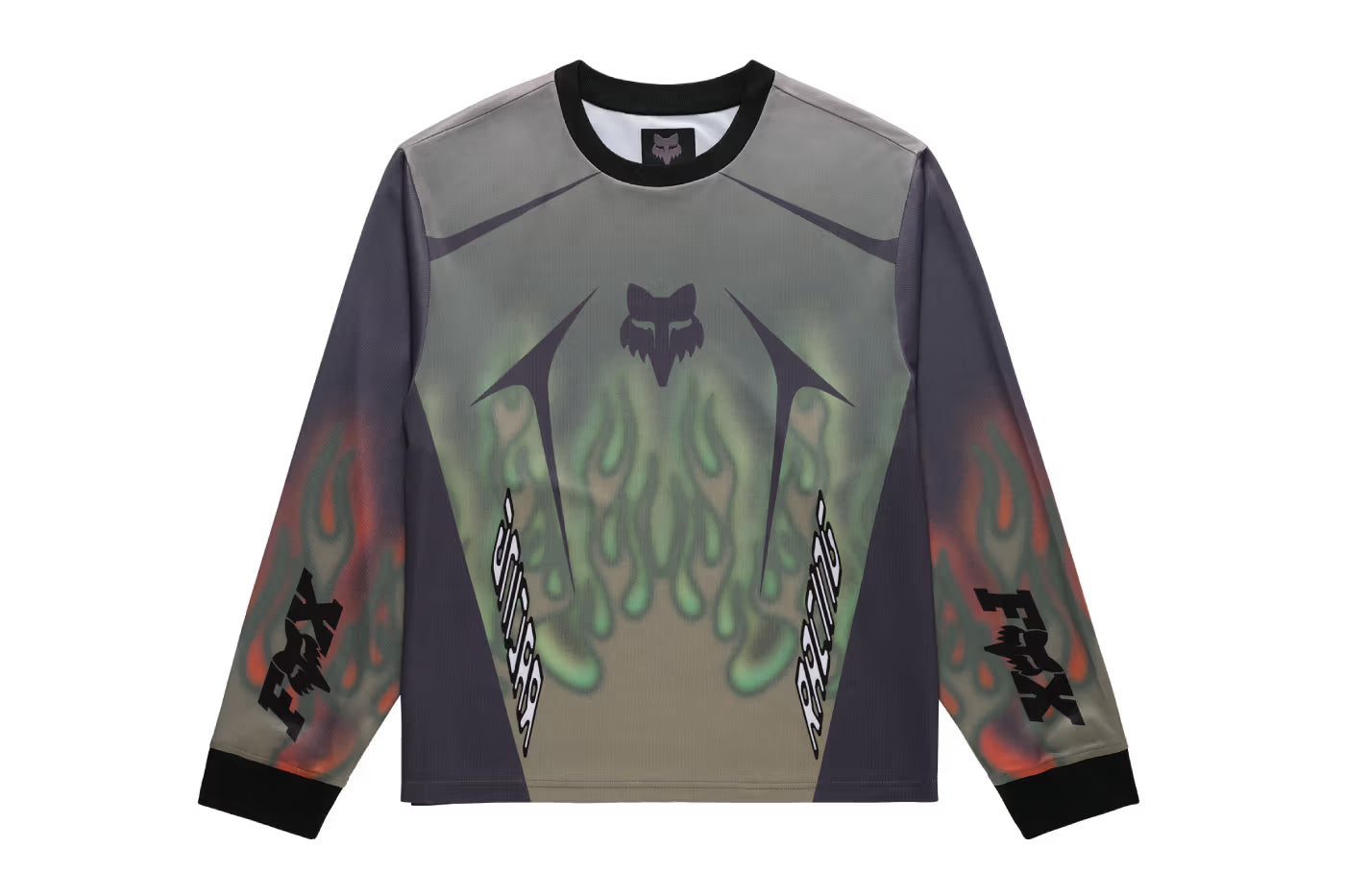 FOX LAB Inferno Jersey - Olive Green