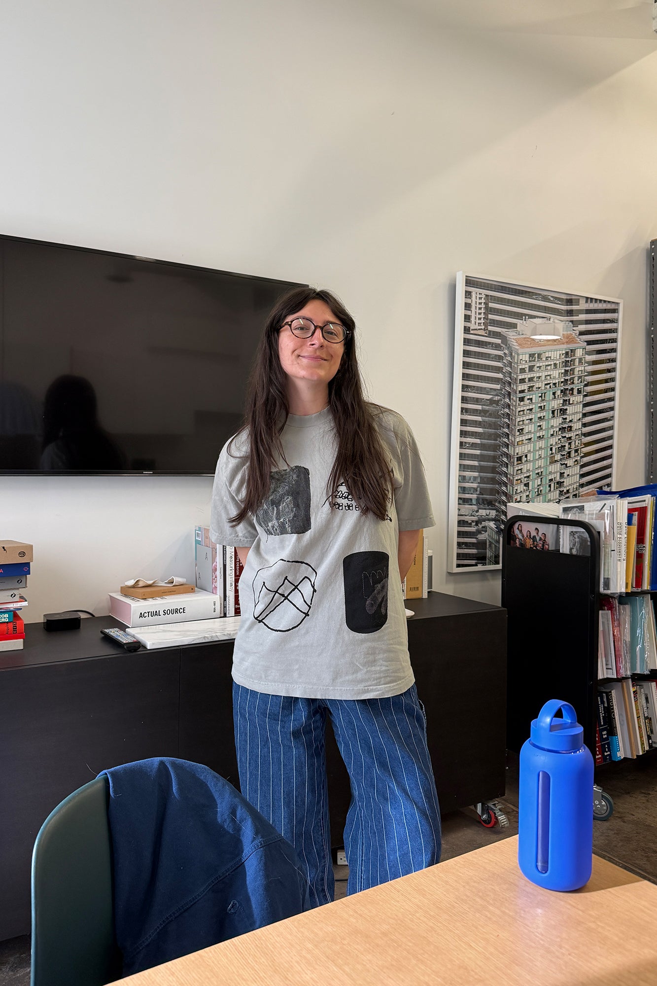 Actual Source Objects T-shirt - Sage Green