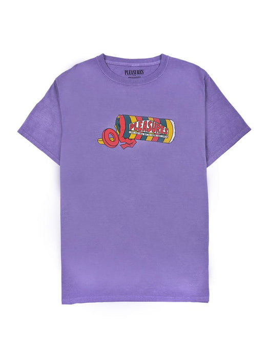 Pleasures Suck Washed T-Shirt - Violet