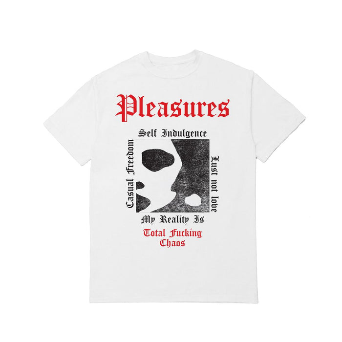 Pleasures Reality T-Shirt  - White