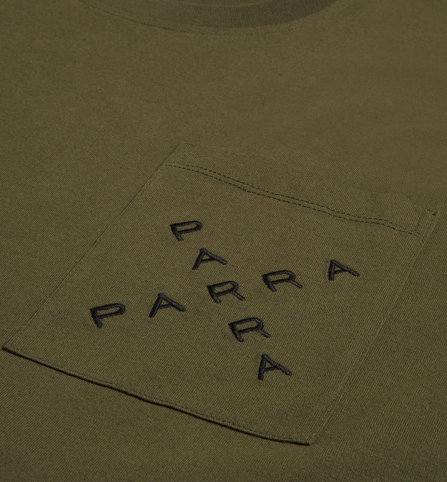 Parra Angelica Long Sleeve T-Shirt - Leaf