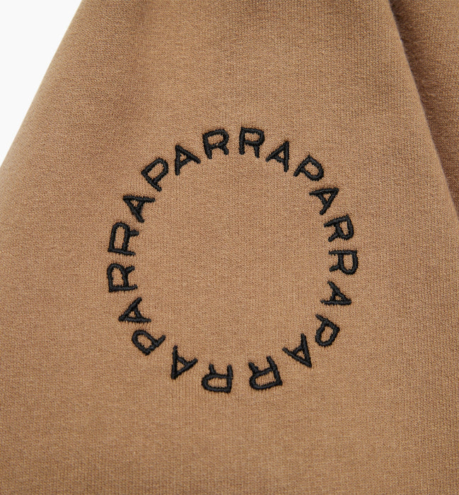 Parra World Balance Hooded Sweatshirt - Camel