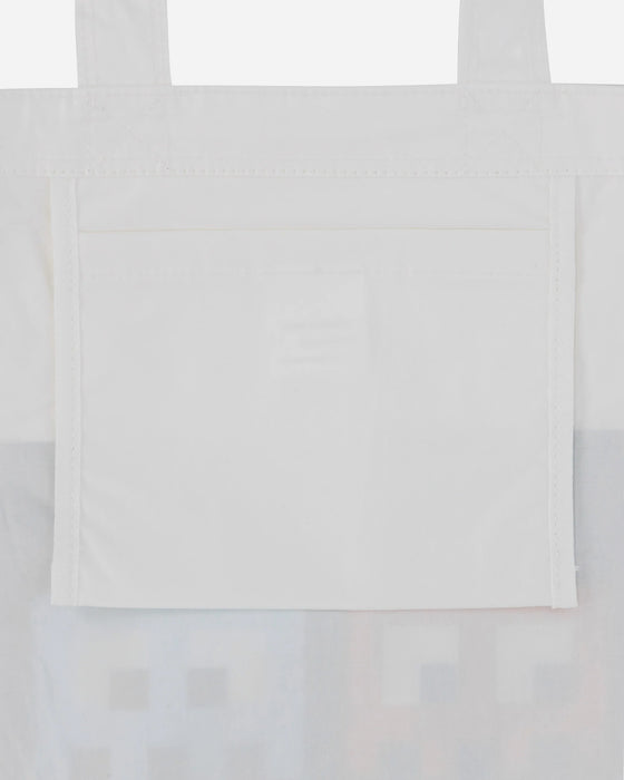 COMME des GARÇONS SHIRT x Invader Cotton Tote Bag - White