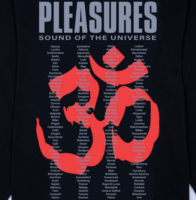 Pleasures Universe Long Sleeve - Black