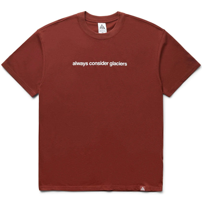 Men's Nike ACG Glacier T-Shirt - Oxen Brown